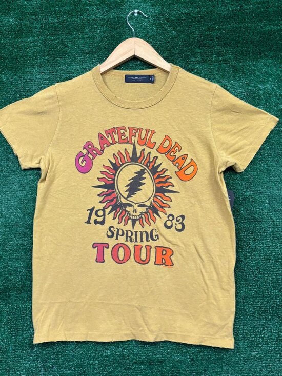 Grateful Dead Tops - Grateful Dead Spring Tour 1983 Rock Band Crop Top Size Medium